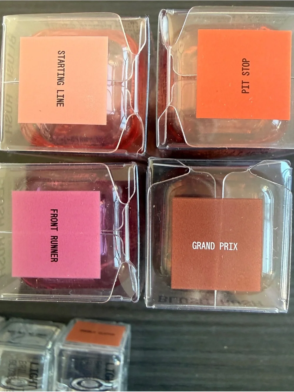 About face Lip Gloss -make up Set -